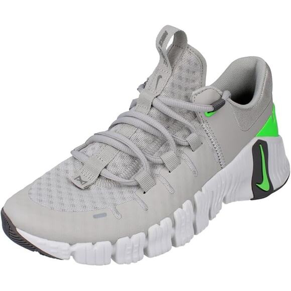 NWT Nike Free Metcon 5 Men's Shoes Light Iron Ore/Green Strike Size 11 - Picture 4 of 5